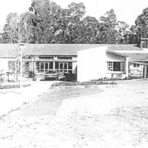 Our Lady of Lourdes, from the north, 1983